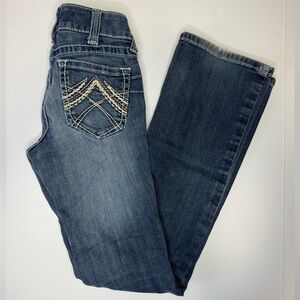 Ariat Real Denim Jeans Dar Medium Wash Size 25R